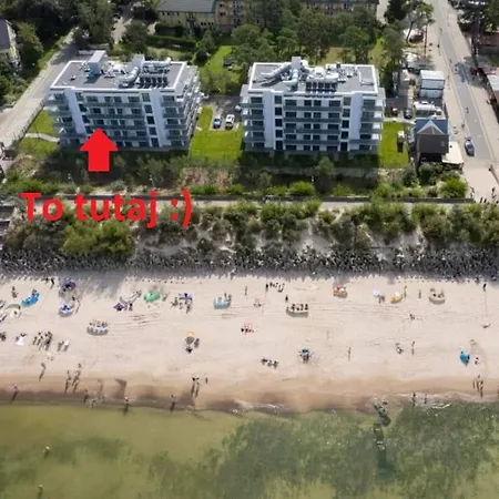 Mielno Jantaris B26 Balcony And Sea View Underground Parking Apartment Exterior photo